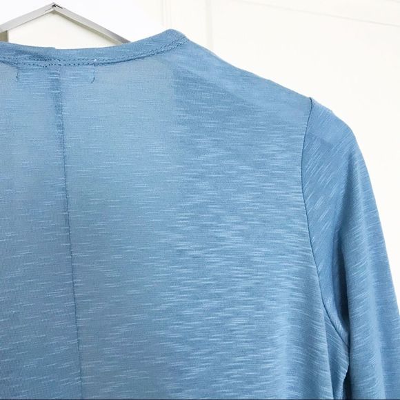 LulaRoe Sarah Cardigan Heather Blue NWT - Picture 4 of 7